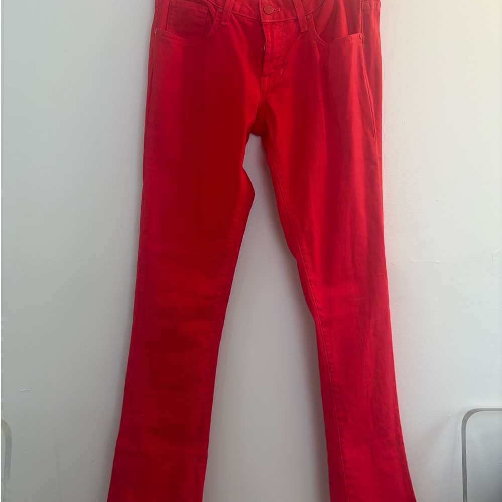 Ralph Lauren Red Flare Jeans